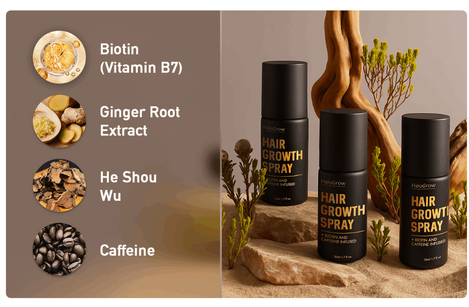 HaloGrow Hairspray